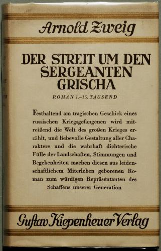Der Streit um den Sergeanten Grischa