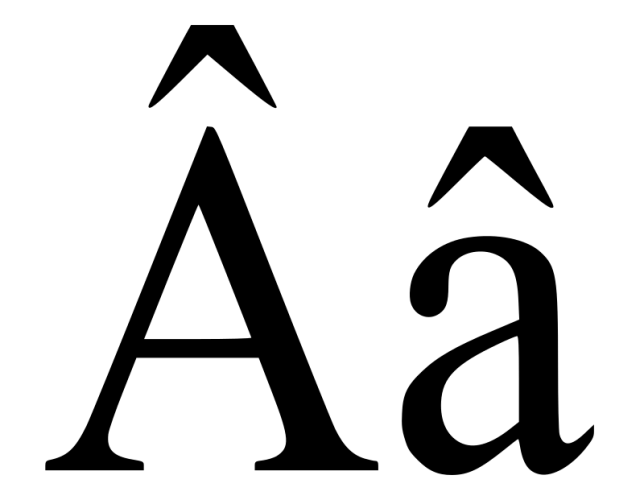 A with circumflex (Cyrillic)