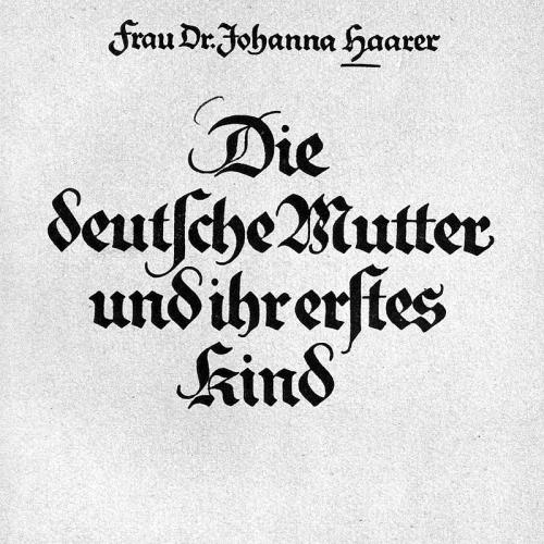 Die deutsche Mutter und ihr erstes Kind