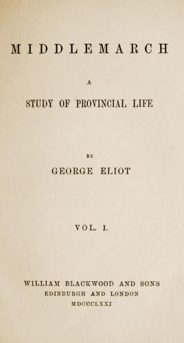 Middlemarch (roman)