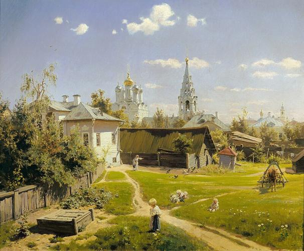 Cour à Moscou