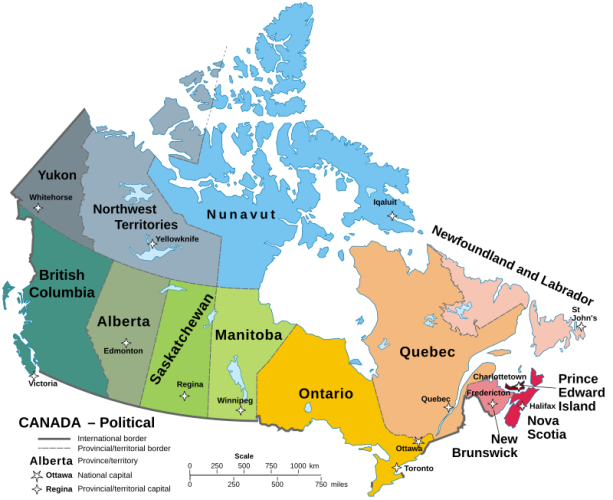 Provinces and territories of Canada