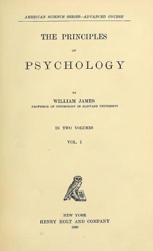 The Principles of Psychology