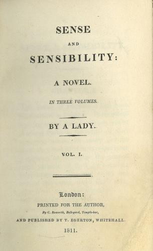 Sense and Sensibility