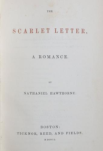 Der scharlachrote Buchstabe
