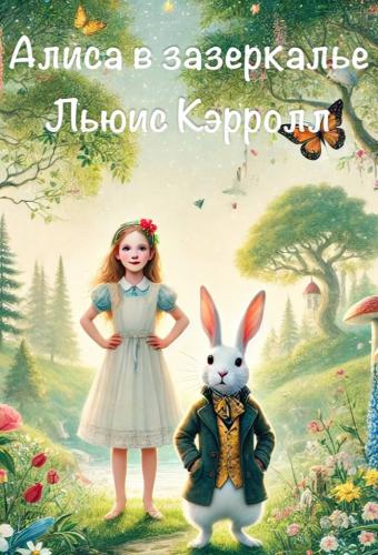 Book Alice Through the Looking Glass, summary (Алиса в зазеркалье) in Russian