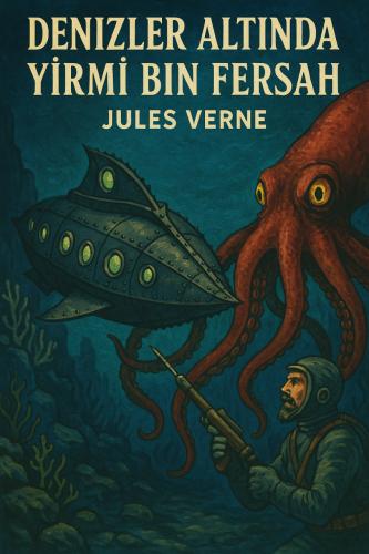 Libro Veinte mil leguas de viaje submarino (Denizler Altında Yirmi Bin Fersah) en turco
