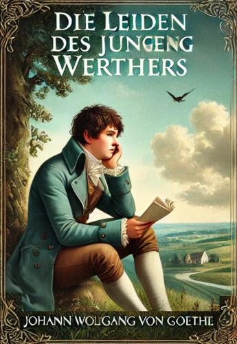 Livro Os Sofrimentos do Jovem Werther (Die Leiden des jungen Werthers) em Alemão