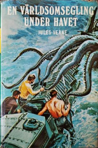 Libro Veinte mil leguas de viaje submarino (En världsomsegling under havet) en sueco