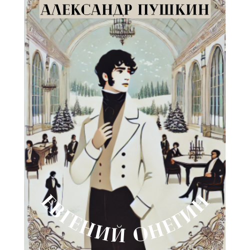Livro Eugene Onegin (Евгений Онегин) em russo