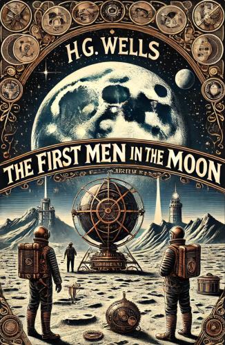 Книга Первые люди на луне (The First Men in the Moon) на английском