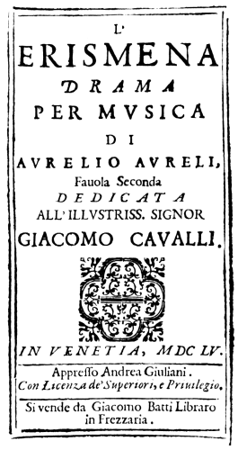 Dramma per musica