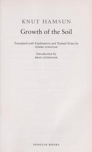 Growth of the Soil