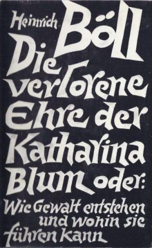 The Lost Honour of Katharina Blum
