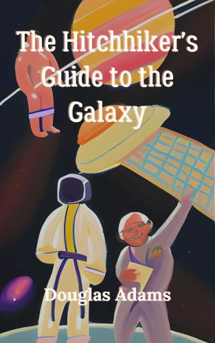 Książka Autostopem przez galaktykę (Hitchhiker's Guide to the Galaxy) po angielsku