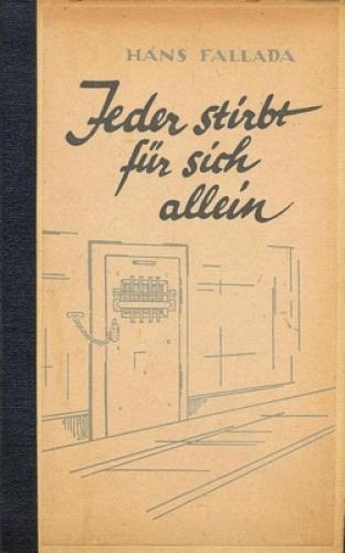 Книга Каждый умирает в одиночку (Jeder stirbt für sich allein) на немецком