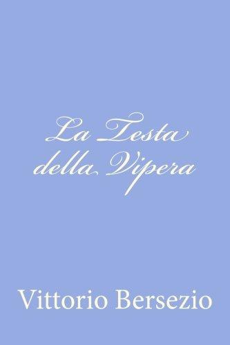 Livro A Cabeça da Víbora (La testa della vipera) em italiano