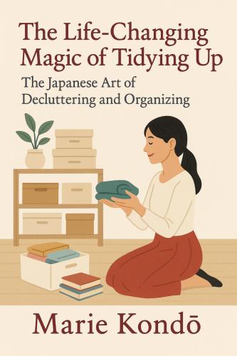 Livro A Mágica da Arrumação, resumo (The Life-Changing Magic of Tidying Up: The Japanese Art of Decluttering and Organizing) em inglês