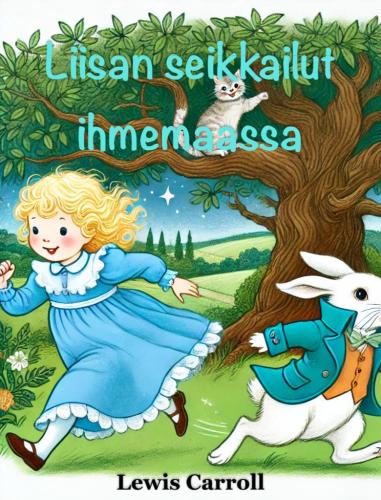 Livro As Aventuras de Alice no País das Maravilhas (Liisan seikkailut ihmemaassa) em finlandês
