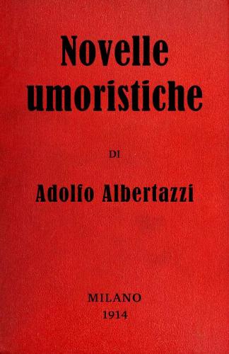Livro Novelas Humorísticas (Novelle umoristiche) em italiano