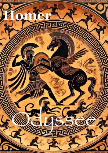 Livre L'Odyssée , résumé (Odyssee) en allemand