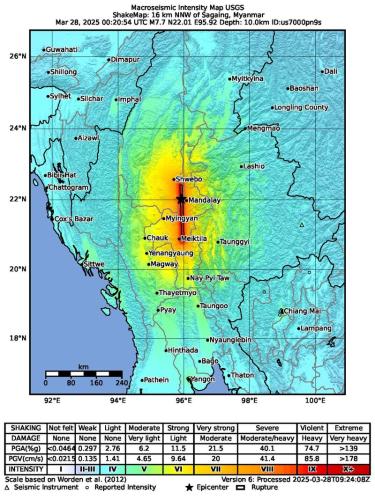 Terremoto de Sagaing de 2025
