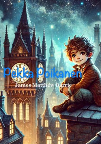Livro Peter Pan (Pekka Poikanen) em finlandês