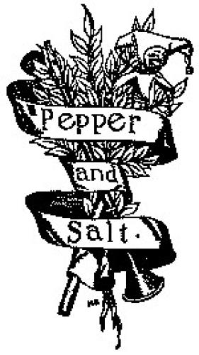 Libro Pimienta y Sal; o, Sazonador para Jóvenes (Pepper and Salt; or, Seasoning for Young Folk) en inglés