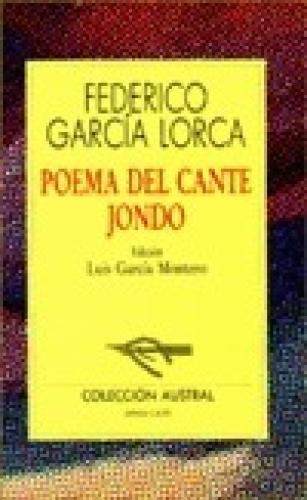 Buch Gedicht des cante jondo (Poema del cante jondo) auf Spanisch