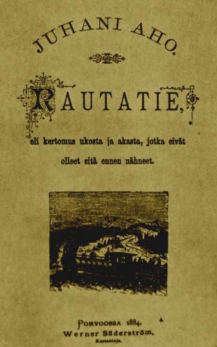 Buch Die Eisenbahn (Rautatie) auf Finnisch