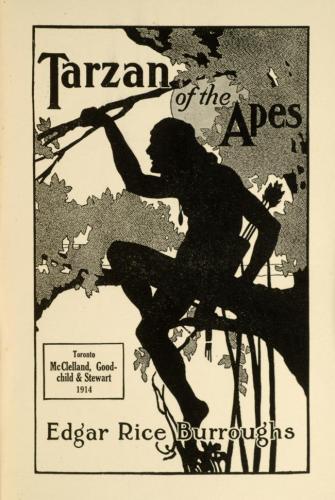 Libro Tarzán de los monos (Tarzan of the Apes) en inglés