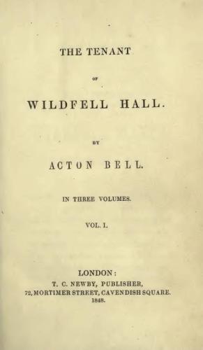 Die Herrin von Wildfell Hall