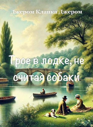 Buch Drei Mann in einem Boot (nicht zu vergessen der Hund), Zusammenfassung (Трое в лодке, не считая собаки) auf Russisch