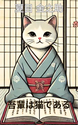 Book Io sono un gatto (吾輩は猫である) su giapponese