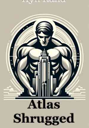 Buch Atlas wirft die Welt ab (Atlas Shrugged) auf Englisch