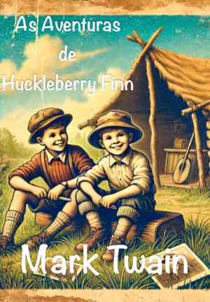 Book The Adventures of Huckleberry Finn (As Aventuras de Huckleberry Finn) in Portuguese