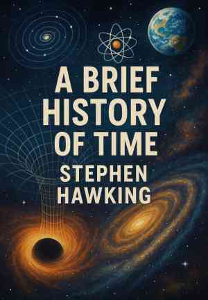 Buch Eine kurze Geschichte der Zeit (A Brief History of Time) auf Englisch
