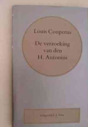 Книга Искушение святого Антония (De verzoeking van den H Antonius) на нидерландском