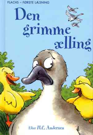 Livro O Patinho Feio (Den grimme Ælling) em Danish