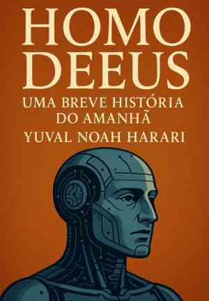 Buch Homo Deus – Eine Geschichte von Morgen (Homo Deus: Uma Breve História do Amanhã) auf Portugiesisch