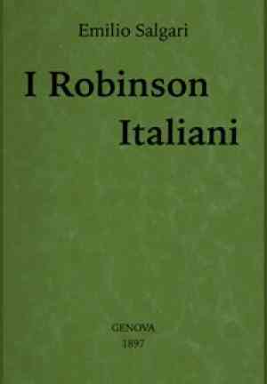 Książka Włoscy Robinsonowie (I Robinson italiani) po włosku