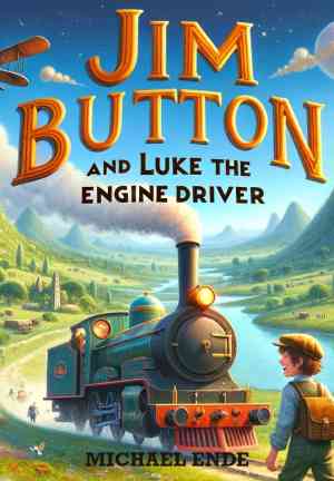 Livre Jim Bouton et Lucas le Locomotive (Jim Knopf und Lukas der Lokomotivführer) en allemand