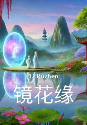 Buch Blumen im Spiegel (镜花缘) auf Chinesisch
