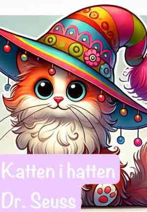 Livro O Gato do Chapéu (Katten i hatten) em norueguês
