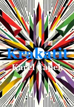 Book Krakatit (Krakatit) in Czech