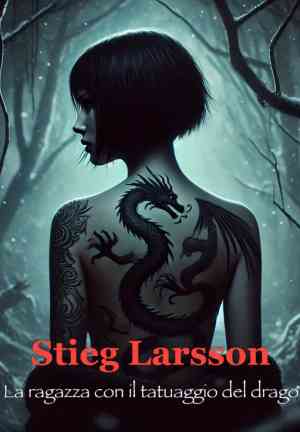 Buch Das Mädchen mit der Drachentätowierung (La ragazza con il tatuaggio del drago) auf Italienisch