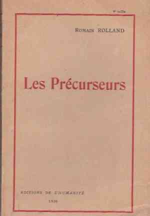 Buch Die Vorläufer (Les Précurseurs) auf Französisch