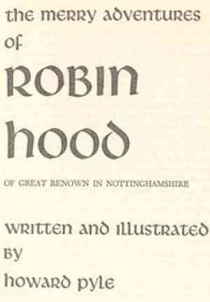 Libro Las Alegres Aventuras de Robin Hood (The Merry Adventures of Robin Hood) en Inglés