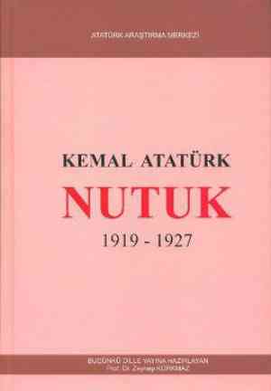 Livro O Discurso (Nutuk) em turco