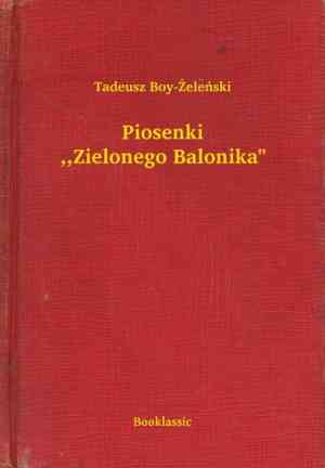 Buch Lieder des grünen Ballons (Piosenki "Zielonego Balonika") auf Polish